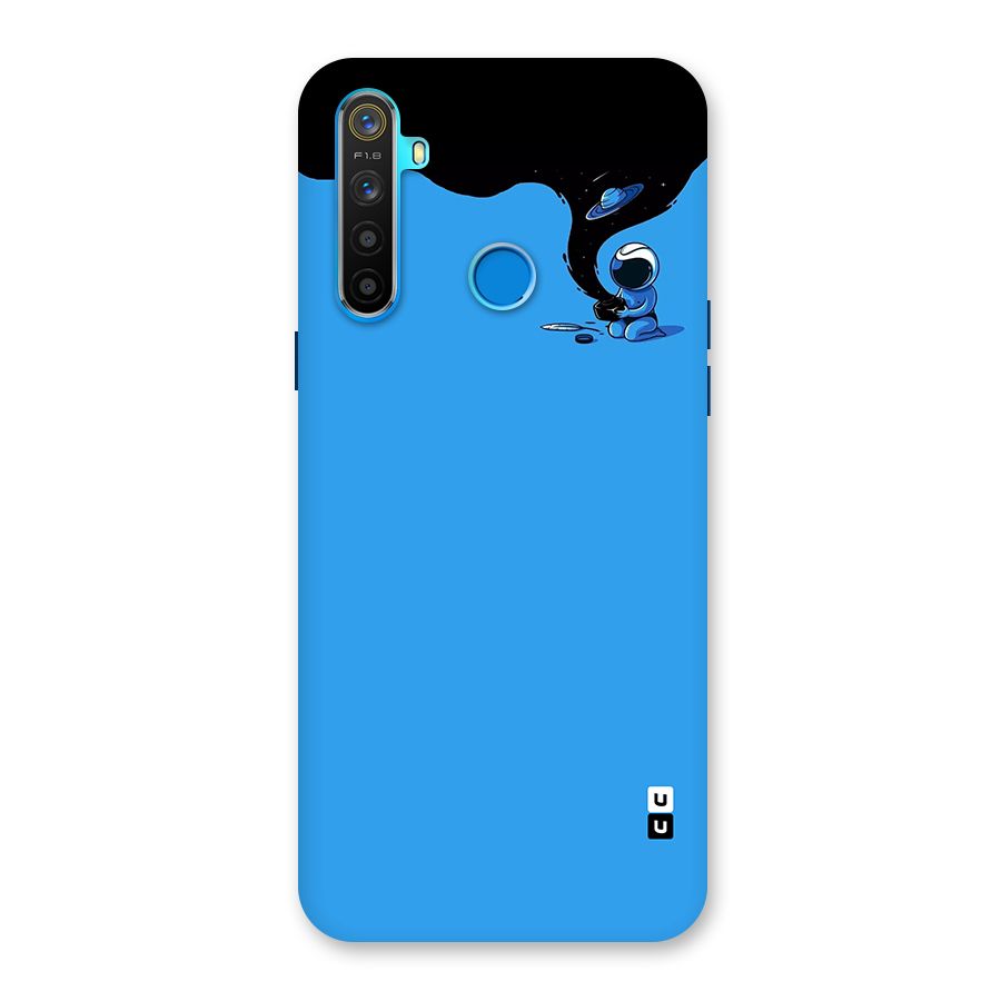 Astronaut Creativity Paint Sky Back Case for Realme 5s