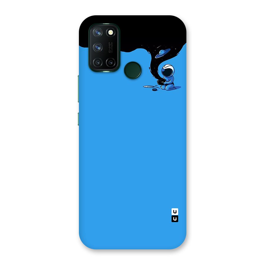 Astronaut Creativity Paint Sky Back Case for Realme 7i