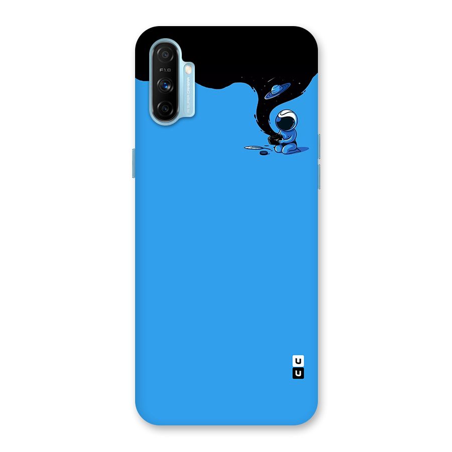 Astronaut Creativity Paint Sky Back Case for Realme Narzo 20A