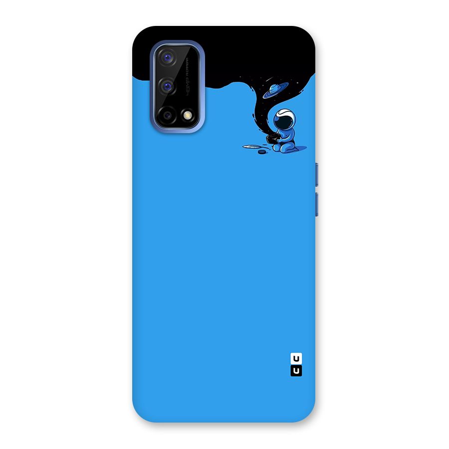 Astronaut Creativity Paint Sky Back Case for Realme Narzo 30 Pro