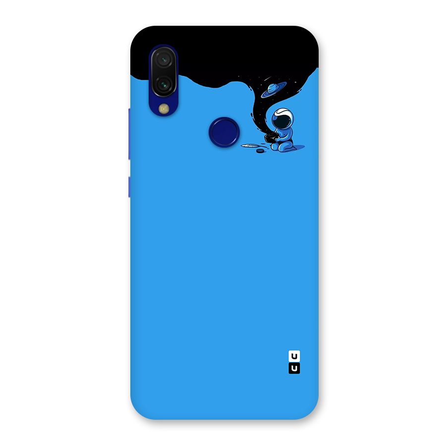 Astronaut Creativity Paint Sky Back Case for Redmi 7