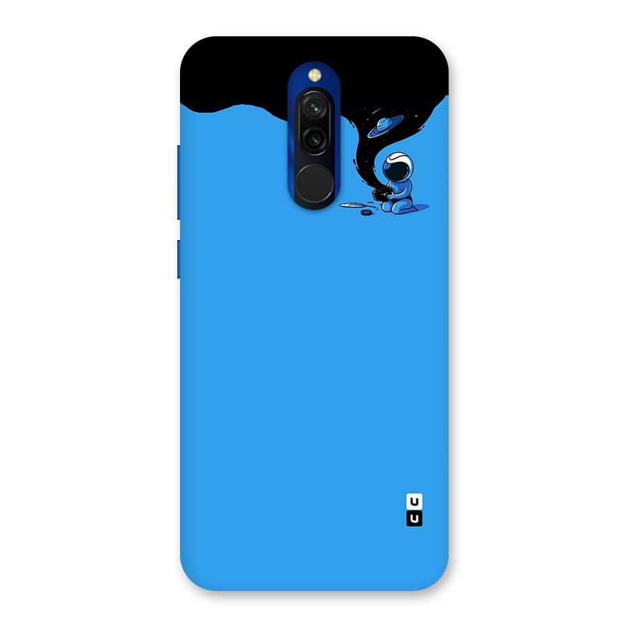 Astronaut Creativity Paint Sky Back Case for Redmi 8