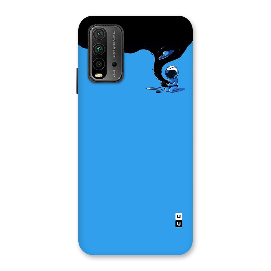 Astronaut Creativity Paint Sky Back Case for Redmi 9 Power