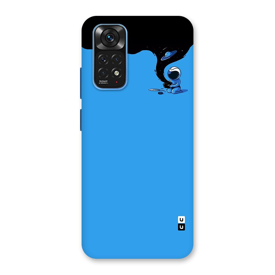 Astronaut Creativity Paint Sky Back Case for Redmi Note 11S