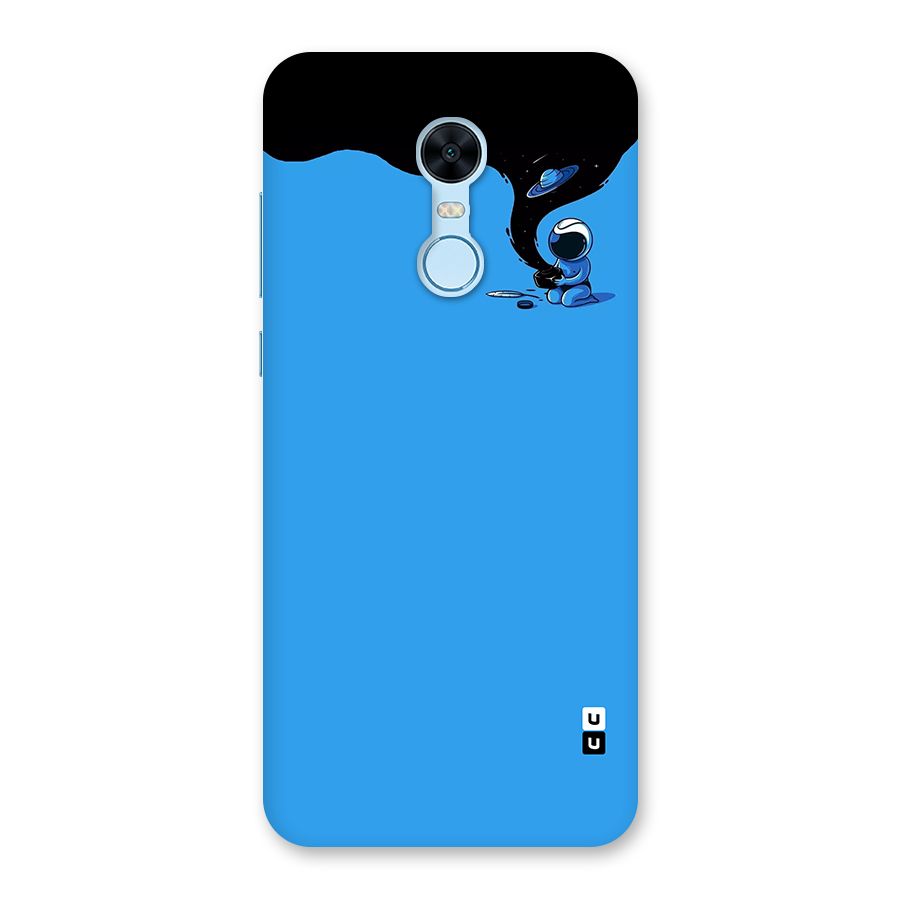 Astronaut Creativity Paint Sky Back Case for Redmi Note 5