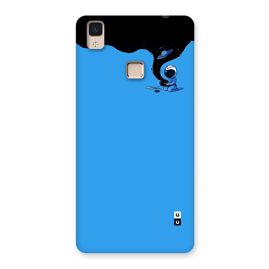 Astronaut Creativity Paint Sky Back Case for V3 Max