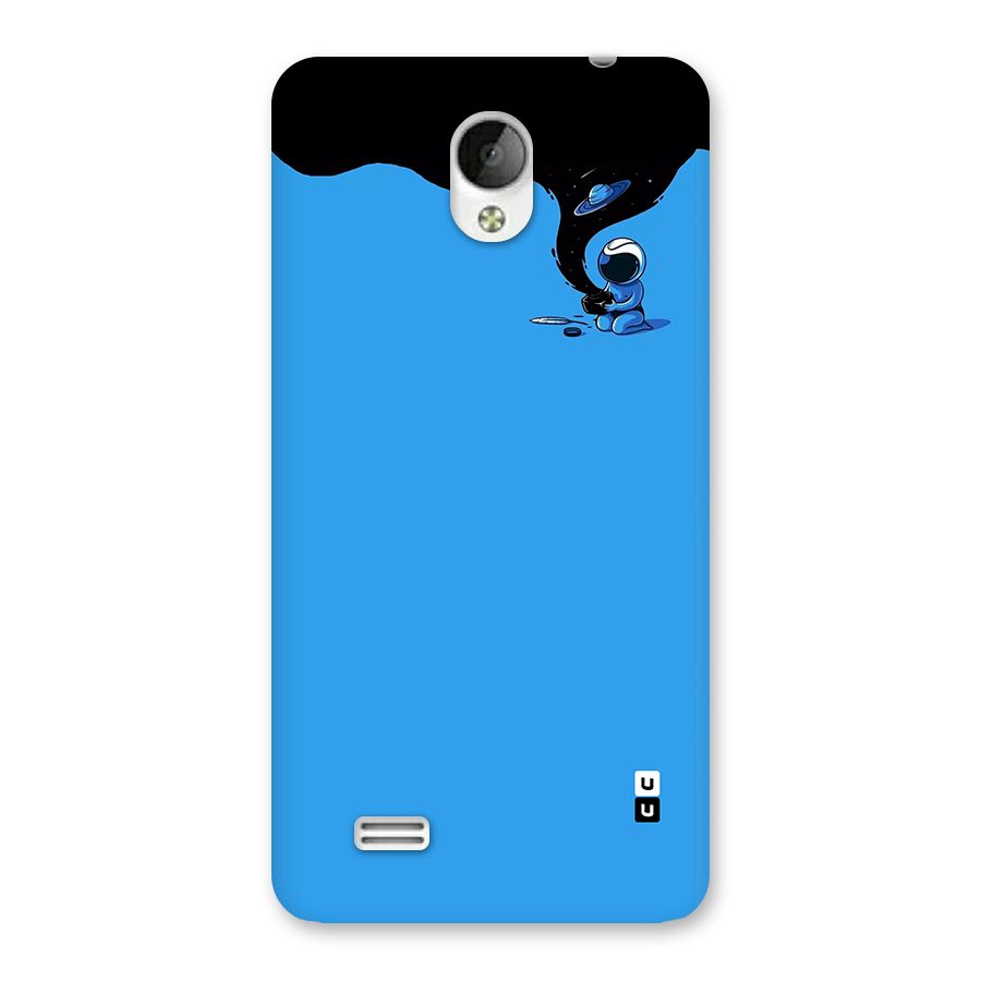 Astronaut Creativity Paint Sky Back Case for Vivo Y21