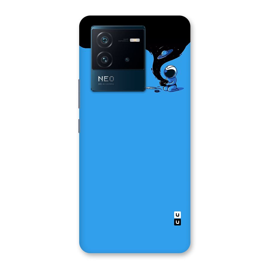 Astronaut Creativity Paint Sky Back Case for Vivo iQOO Neo 6 5G