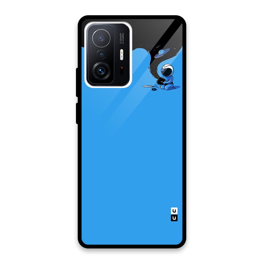 Astronaut Creativity Paint Sky Back Case for Xiaomi 11T Pro
