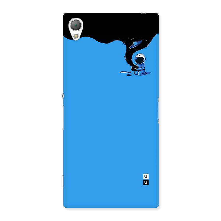 Astronaut Creativity Paint Sky Back Case for Xperia Z3