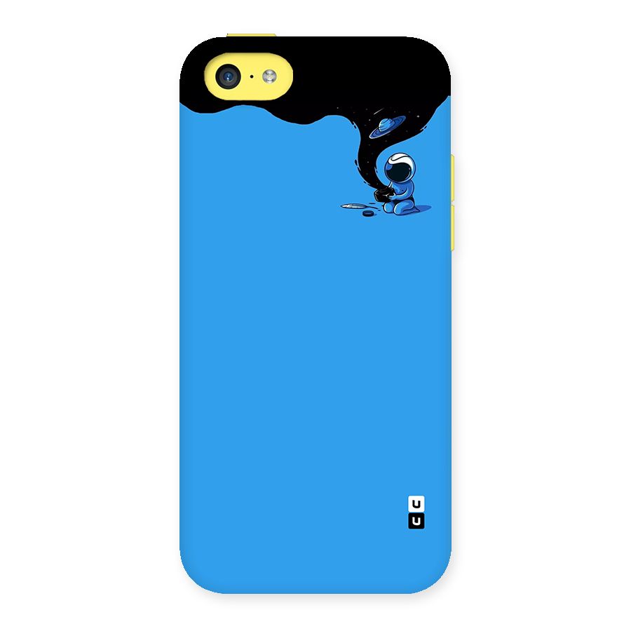 Astronaut Creativity Paint Sky Back Case for iPhone 5C