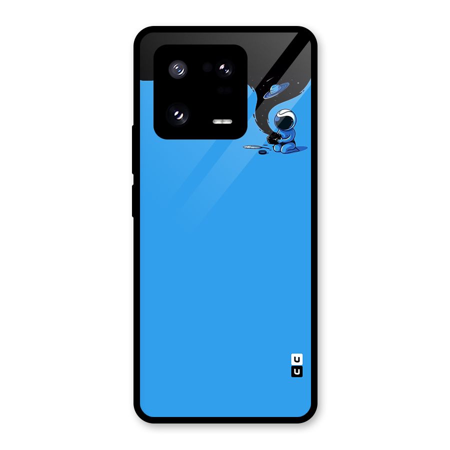 Astronaut Creativity Paint Sky Glass Back Case for Xiaomi 13 Pro