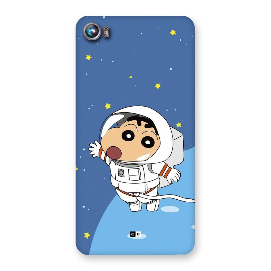 Astronaut Shinchan Back Case for Canvas Fire 4 (A107)