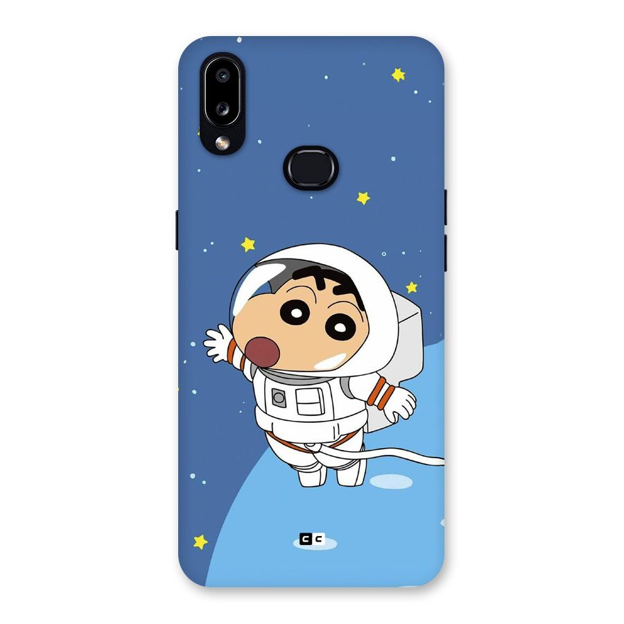 Astronaut Shinchan Back Case for Galaxy A10s