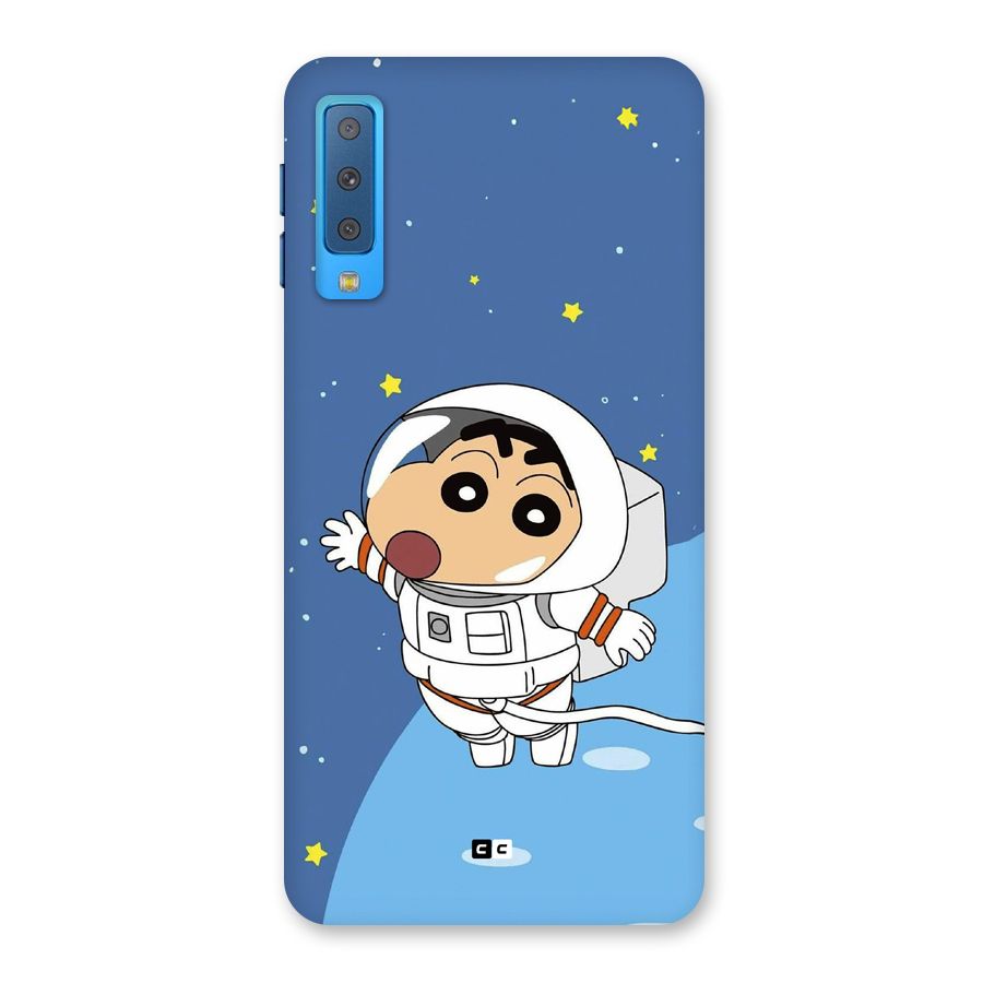 Astronaut Shinchan Back Case for Galaxy A7 (2018)