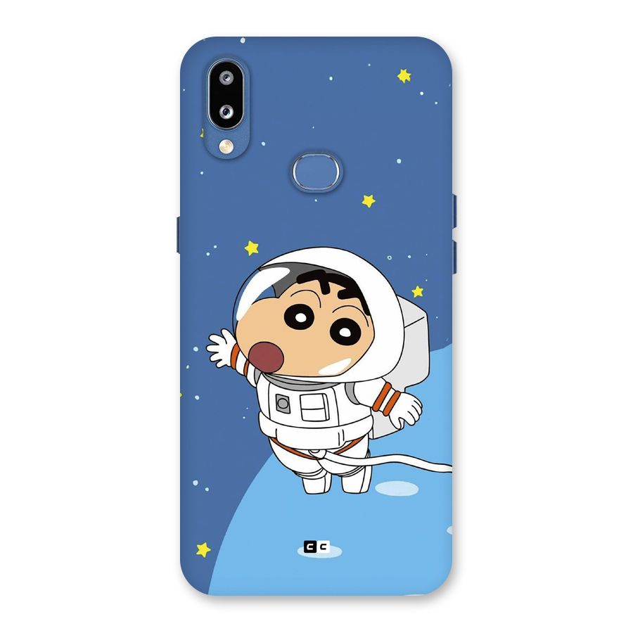 Astronaut Shinchan Back Case for Galaxy M01s