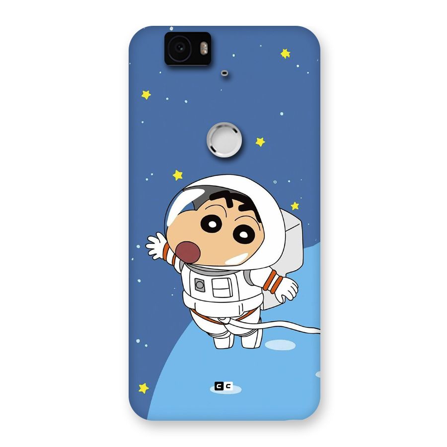 Astronaut Shinchan Back Case for Google Nexus 6P