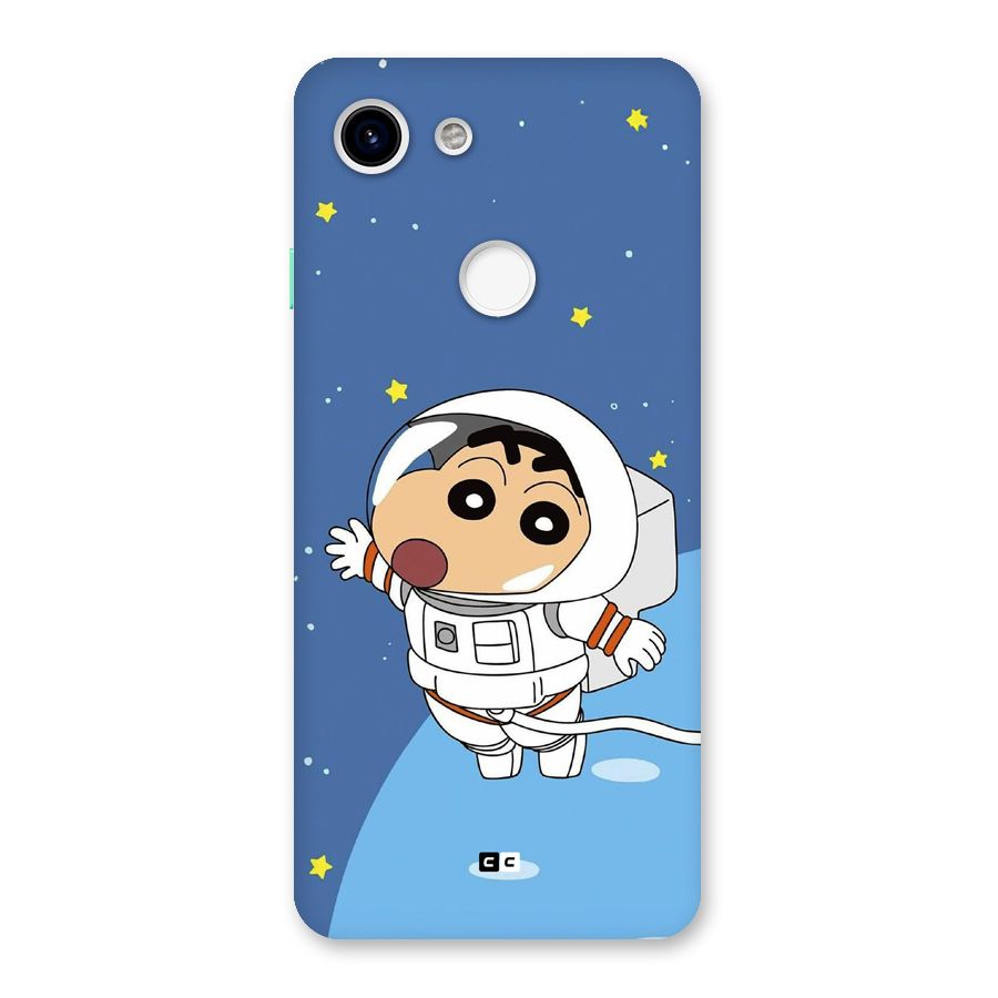 Astronaut Shinchan Back Case for Google Pixel 3