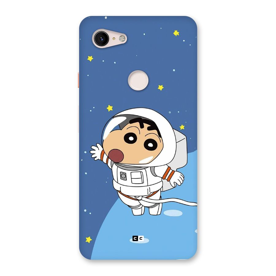 Astronaut Shinchan Back Case for Google Pixel 3 XL