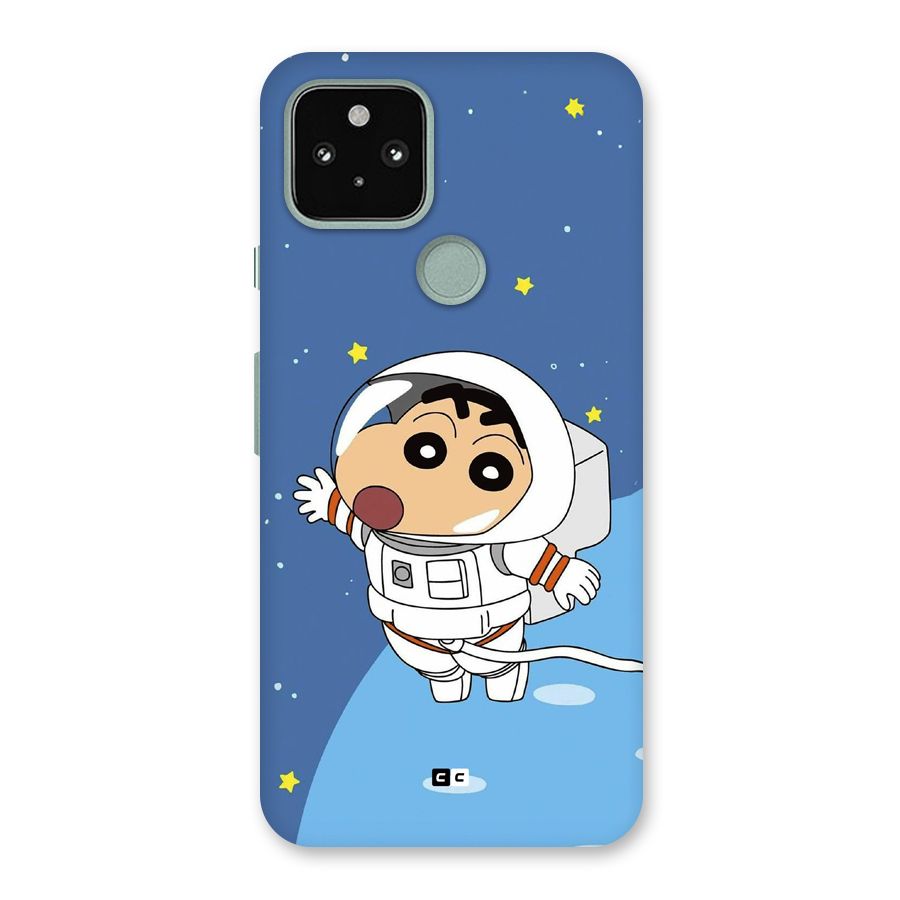 Astronaut Shinchan Back Case for Google Pixel 5