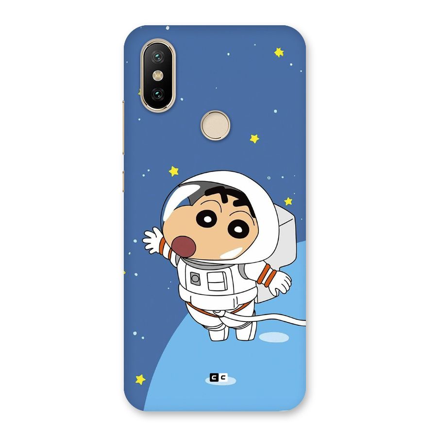 Astronaut Shinchan Back Case for Mi A2