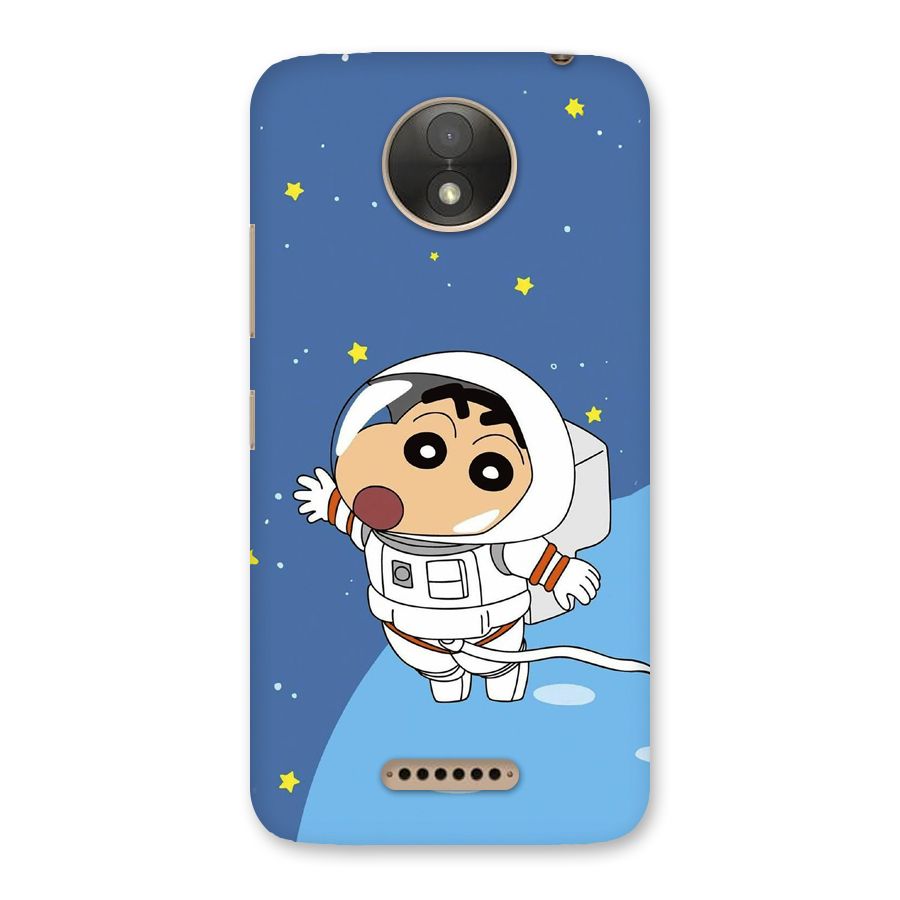 Astronaut Shinchan Back Case for Moto C Plus