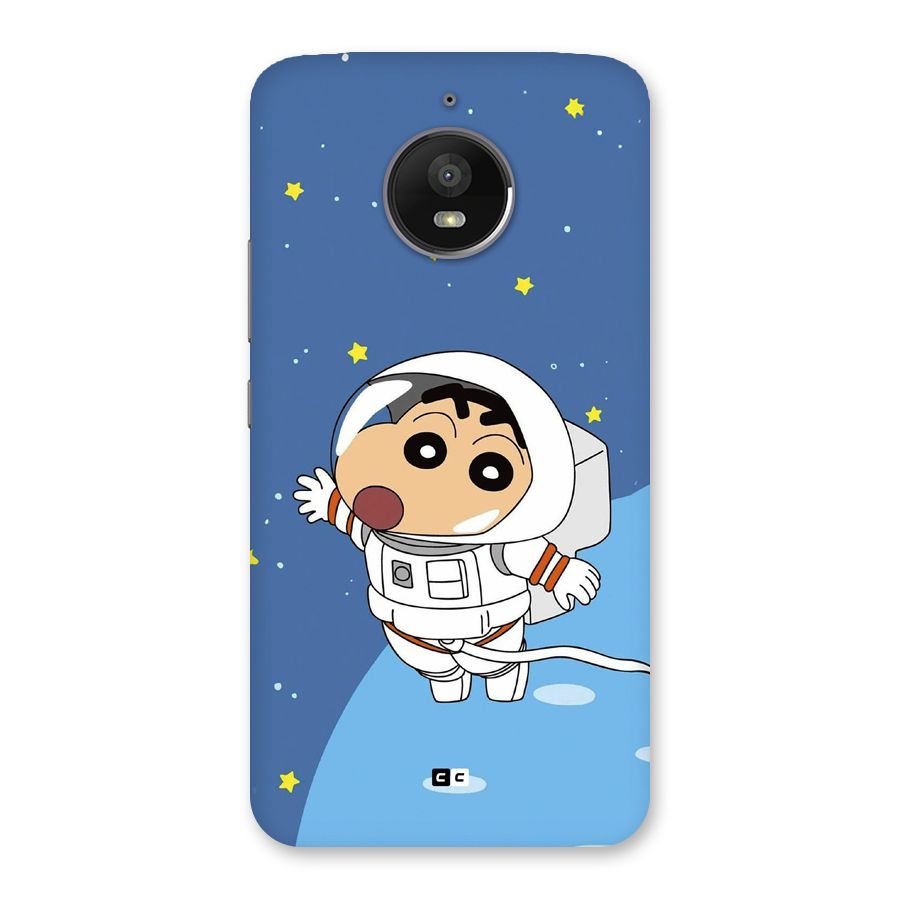 Astronaut Shinchan Back Case for Moto E4 Plus