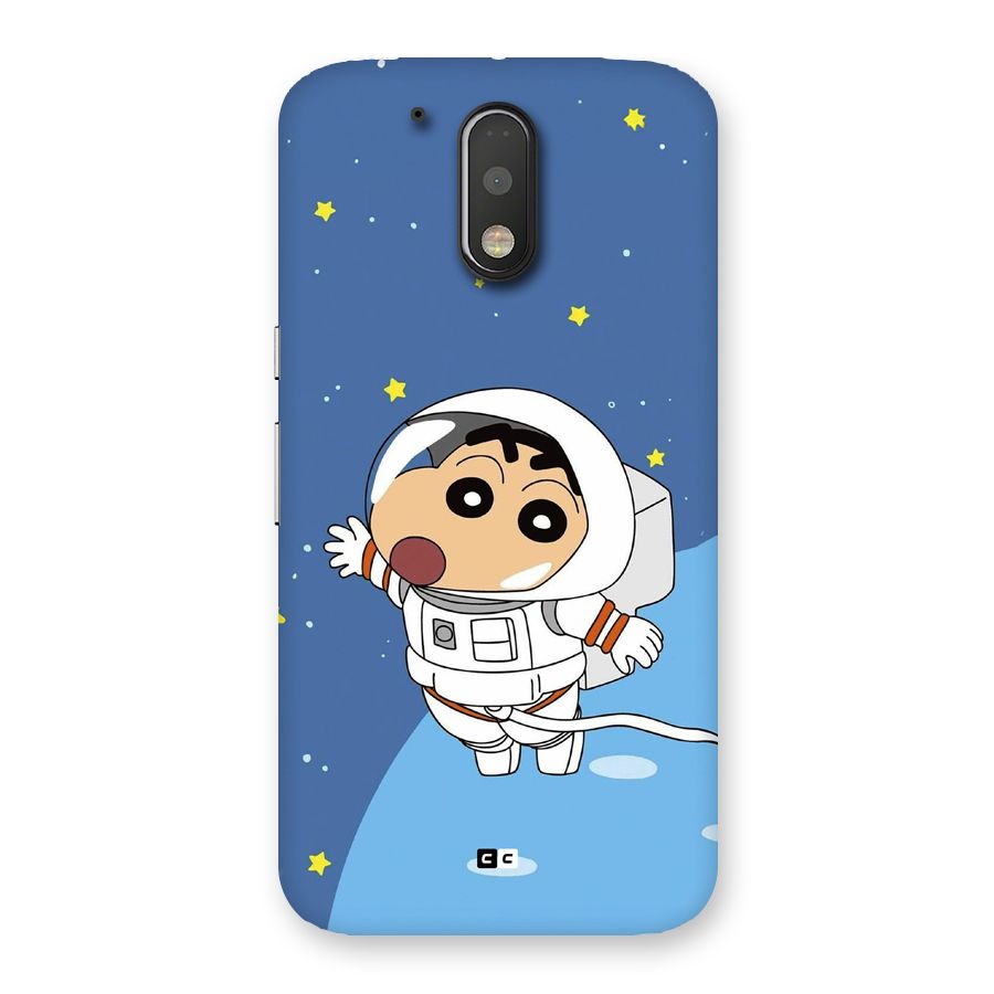 Astronaut Shinchan Back Case for Moto G4