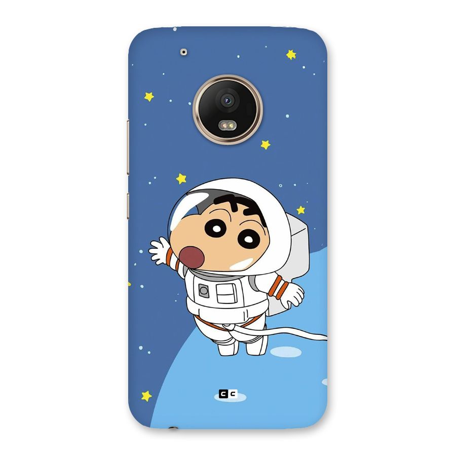 Astronaut Shinchan Back Case for Moto G5 Plus