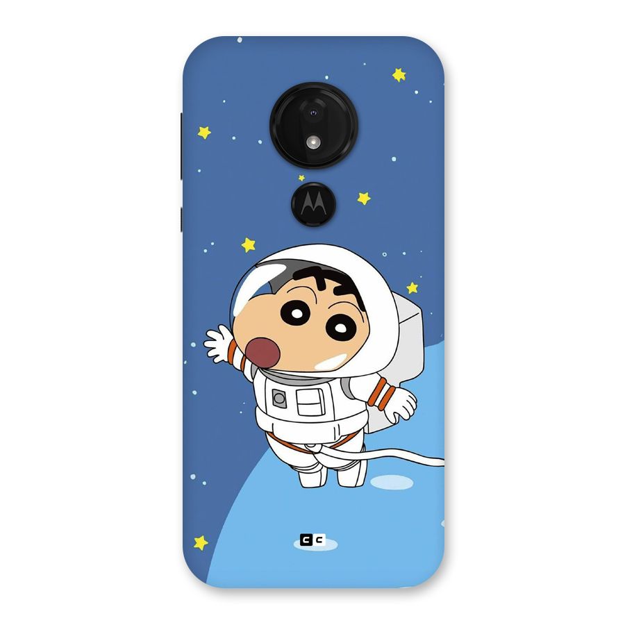 Astronaut Shinchan Back Case for Moto G7 Power