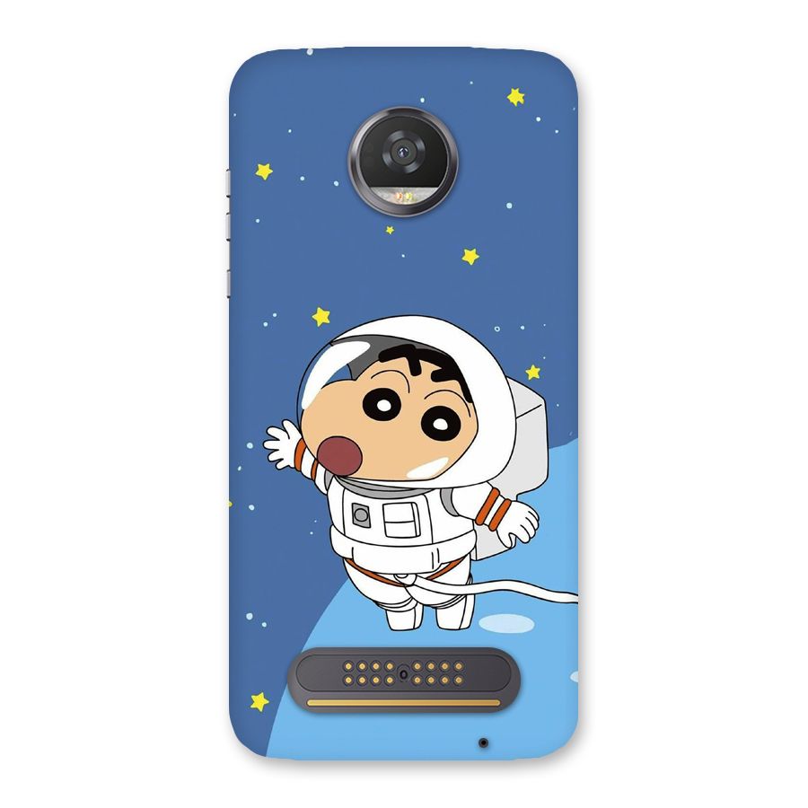 Astronaut Shinchan Back Case for Moto Z2 Play