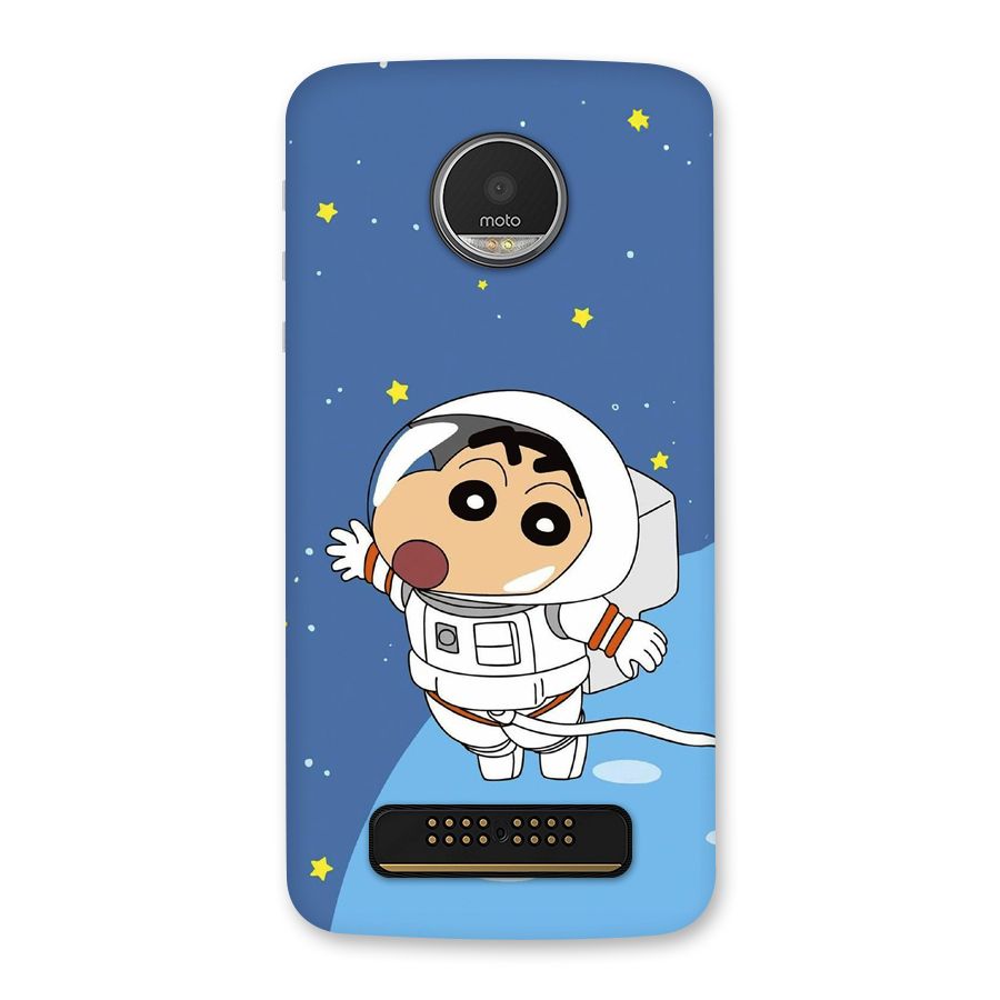 Astronaut Shinchan Back Case for Moto Z Play