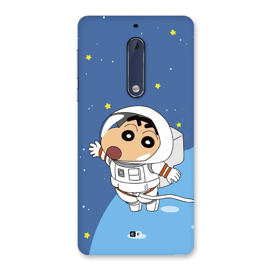 Astronaut Shinchan Back Case for Nokia 5