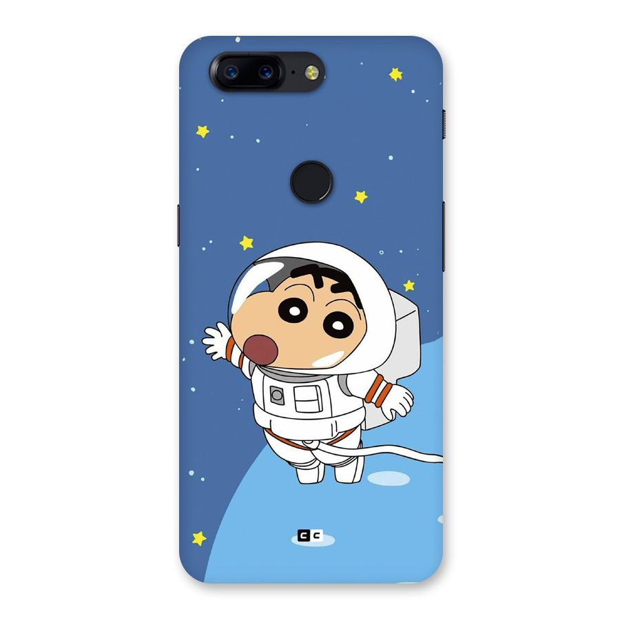 Astronaut Shinchan Back Case for OnePlus 5T