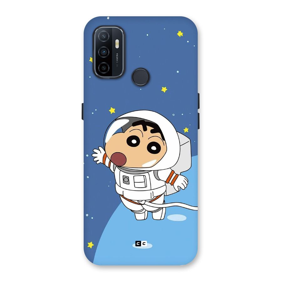 Astronaut Shinchan Back Case for Oppo A53