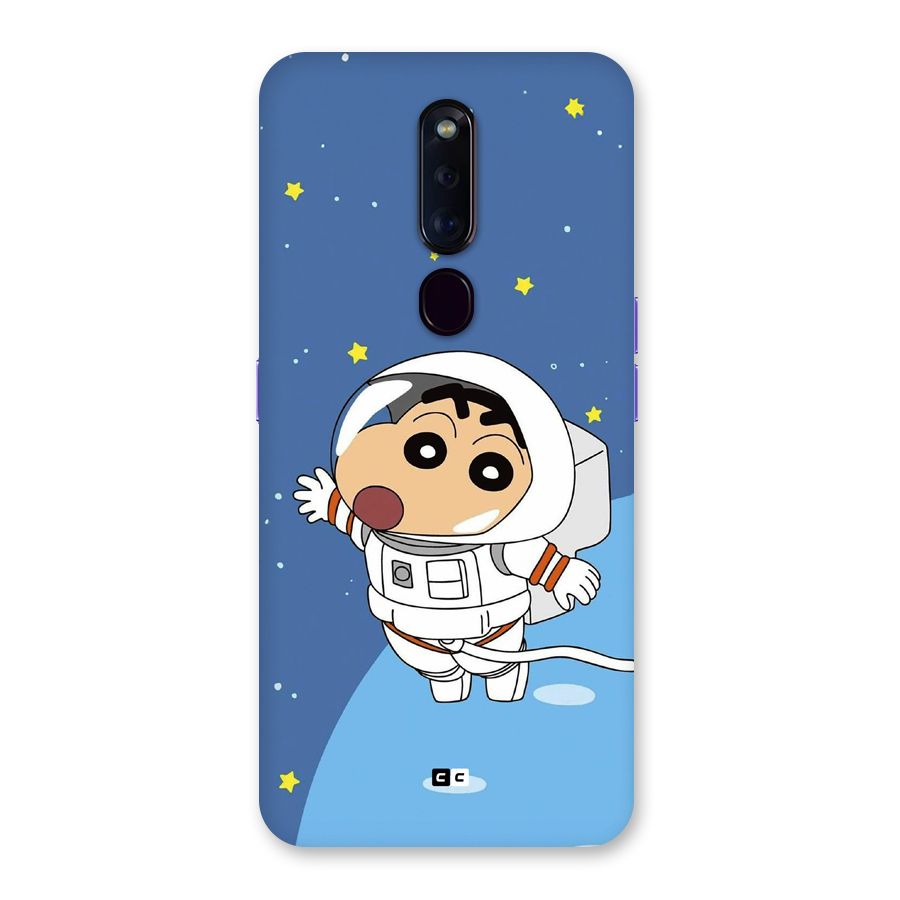 Astronaut Shinchan Back Case for Oppo F11 Pro