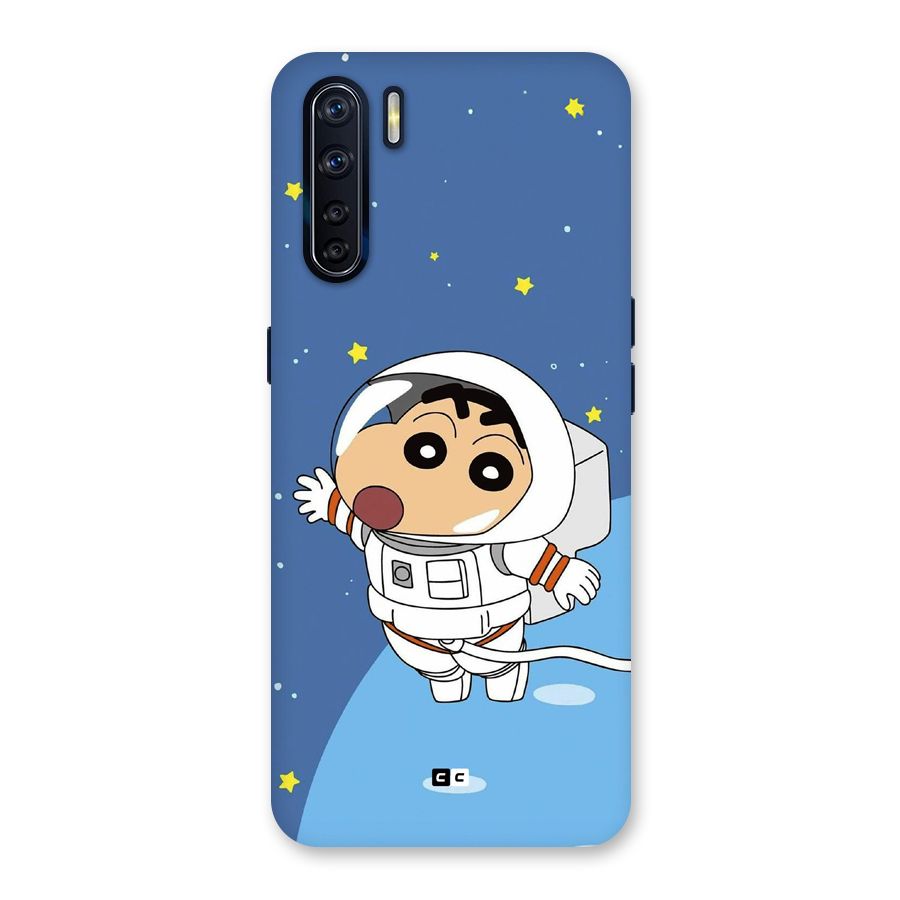 Astronaut Shinchan Back Case for Oppo F15