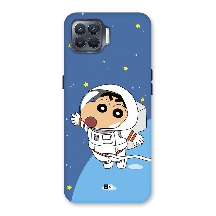 Astronaut Shinchan Back Case for Oppo F17 Pro