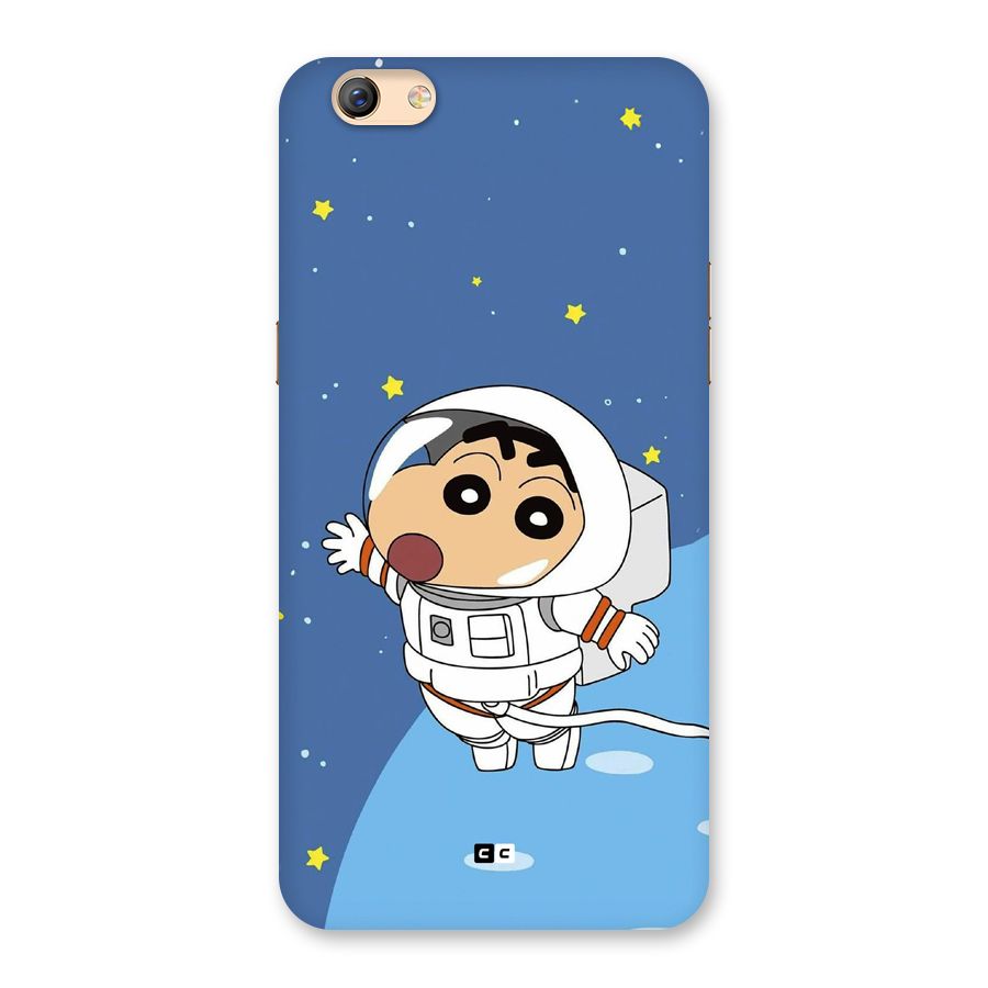 Astronaut Shinchan Back Case for Oppo F3 Plus