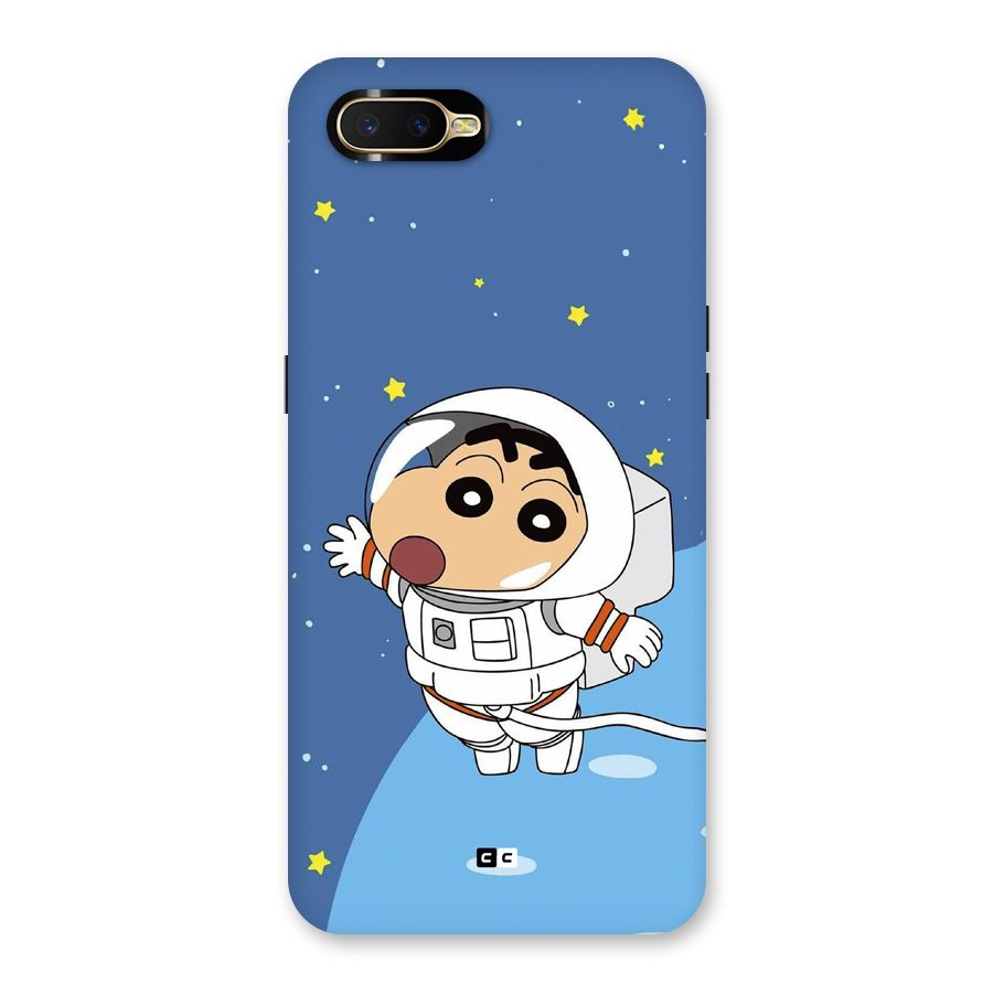 Astronaut Shinchan Back Case for Oppo K1