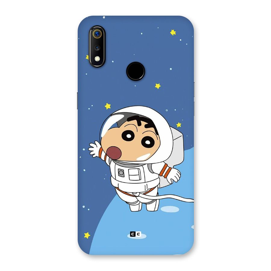 Astronaut Shinchan Back Case for Realme 3