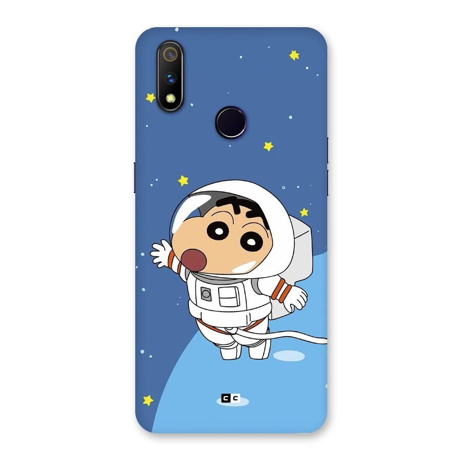 Astronaut Shinchan Back Case for Realme 3 Pro