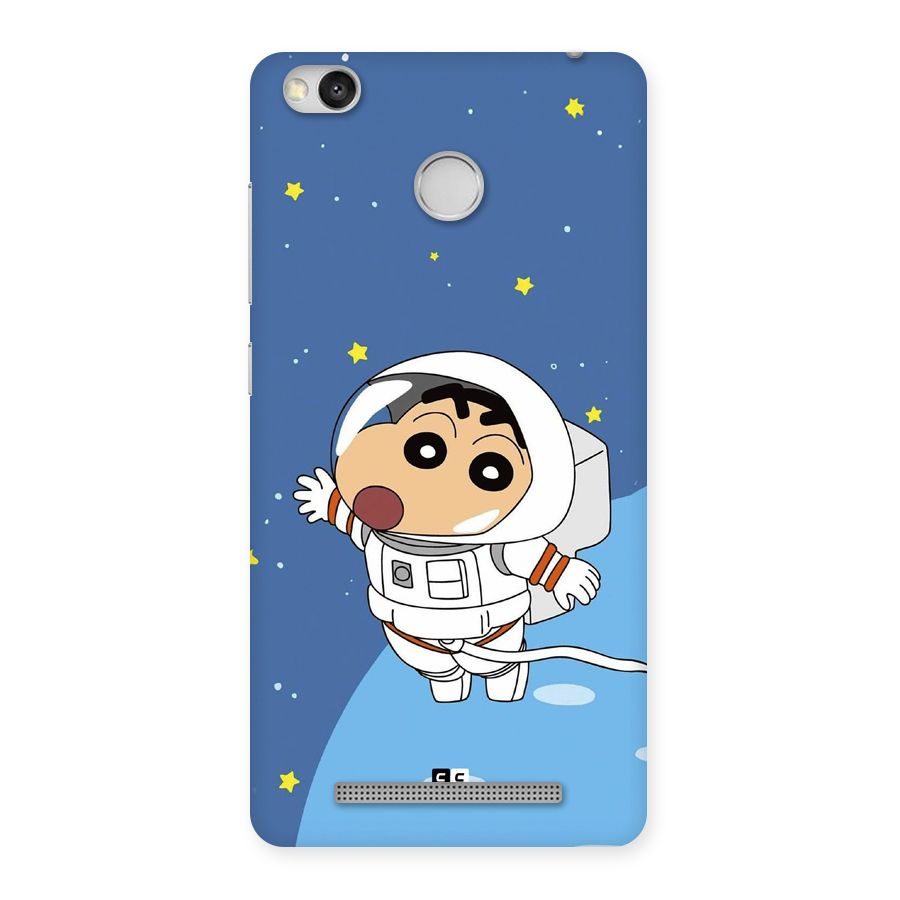 Astronaut Shinchan Back Case for Redmi 3S Prime