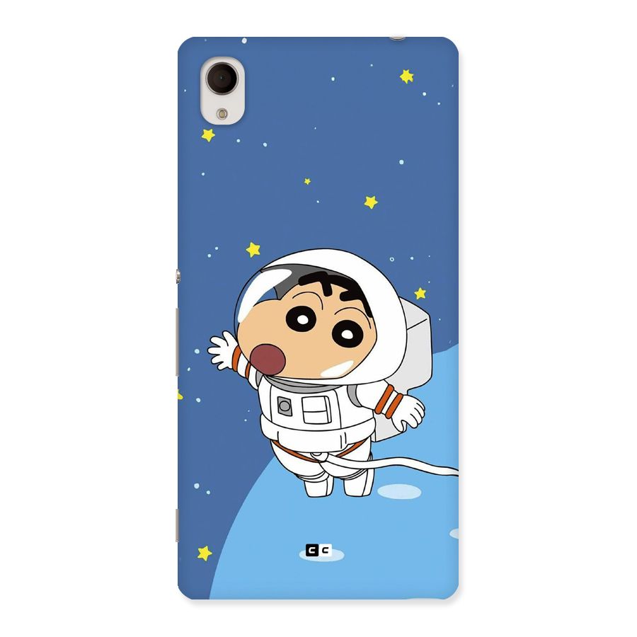 Astronaut Shinchan Back Case for Xperia M4