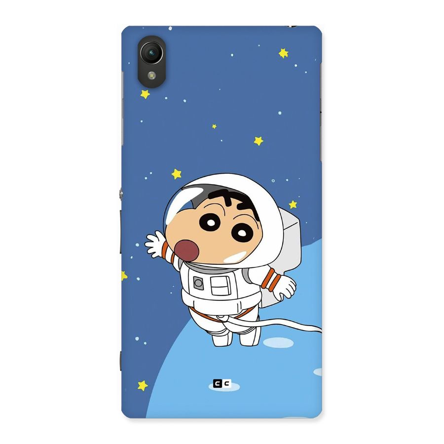 Astronaut Shinchan Back Case for Xperia Z1