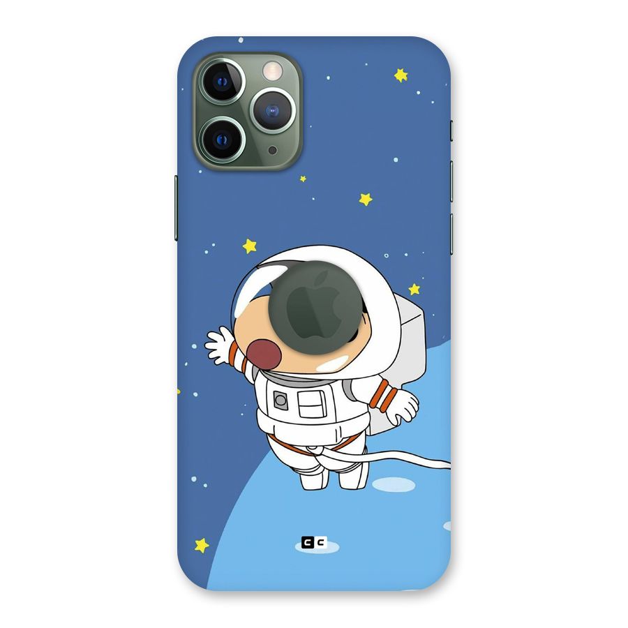 Astronaut Shinchan Back Case for iPhone 11 Pro Logo Cut