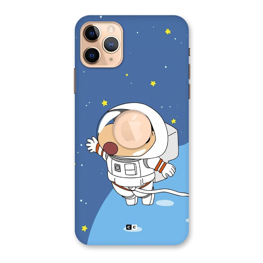 Astronaut Shinchan Back Case for iPhone 11 Pro Max Logo Cut