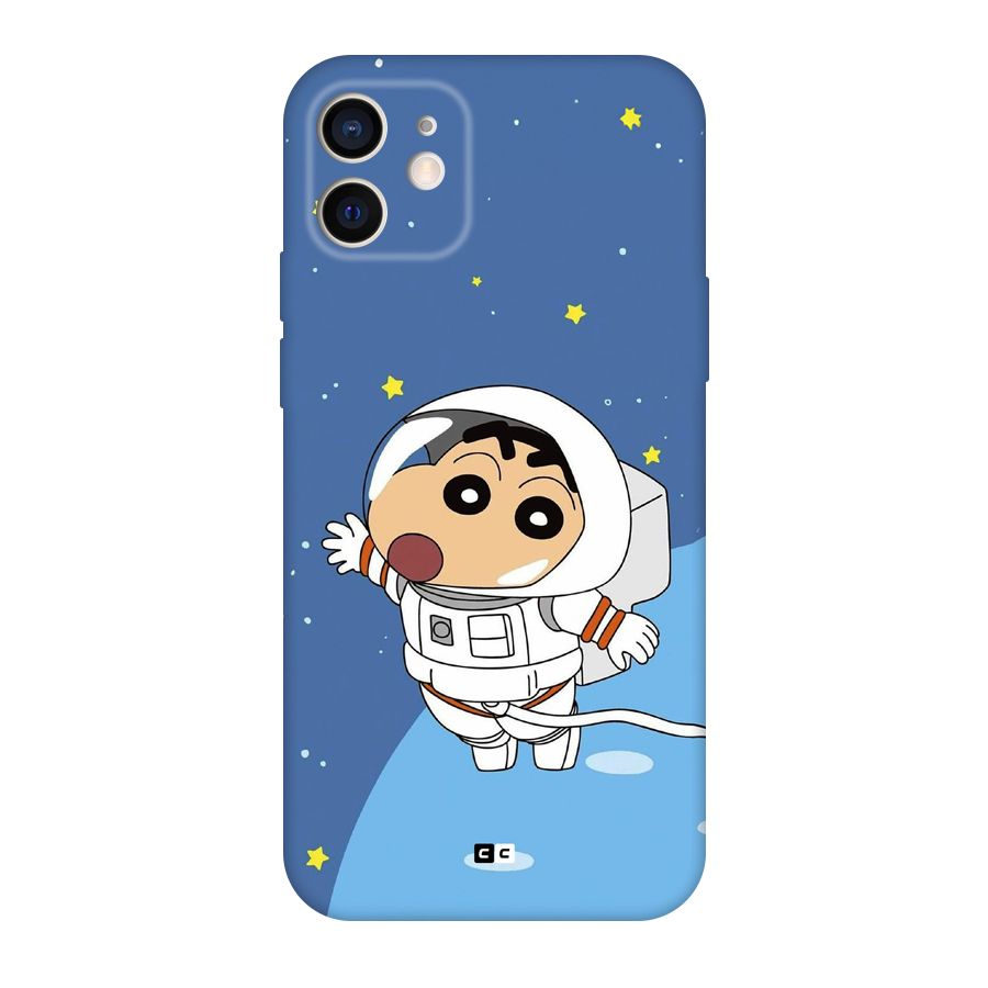 Astronaut Shinchan Back Case for iPhone 12