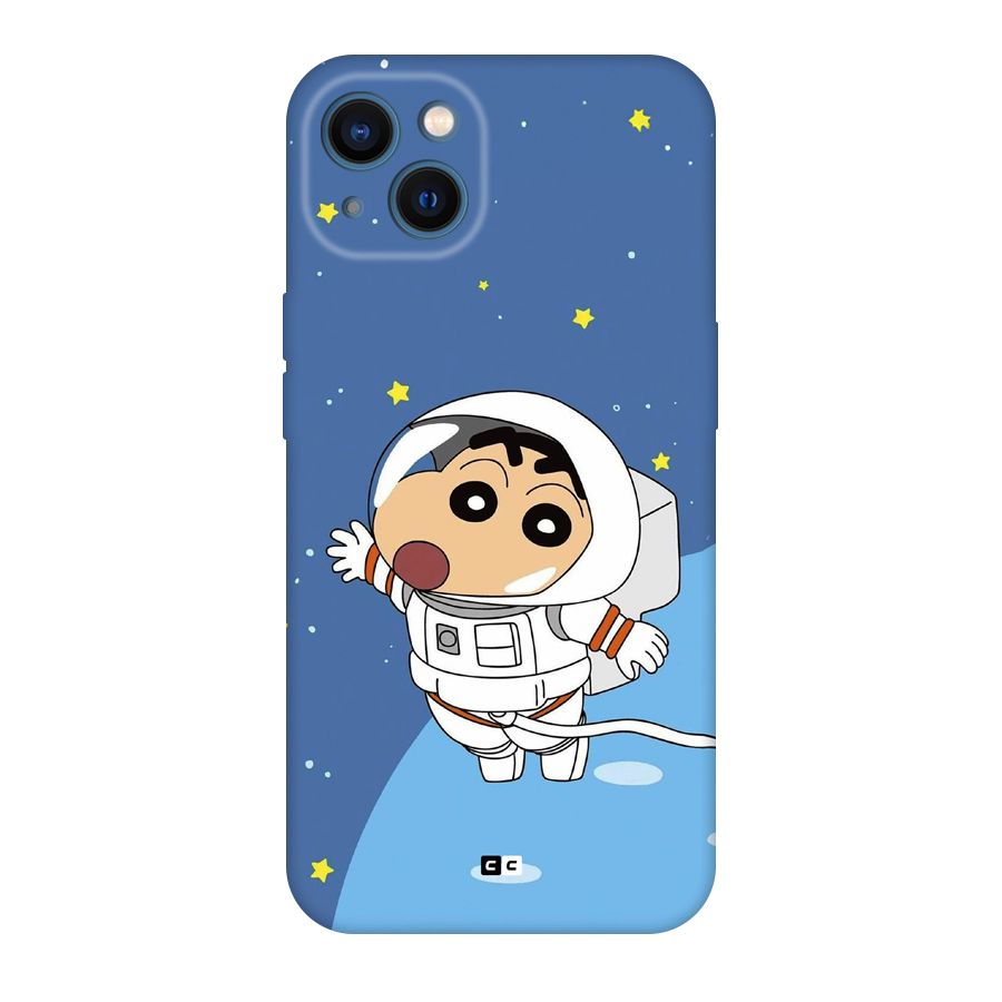Astronaut Shinchan Back Case for iPhone 13