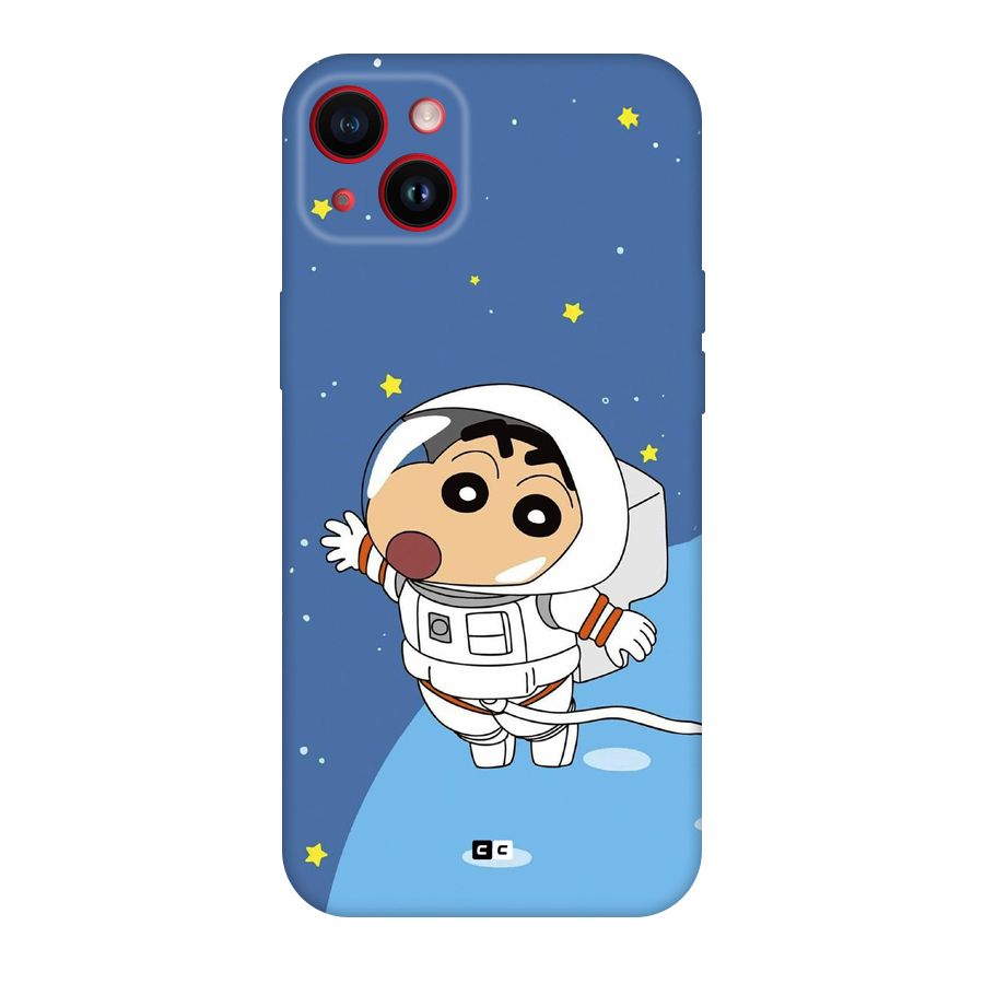 Astronaut Shinchan Back Case for iPhone 14 Plus